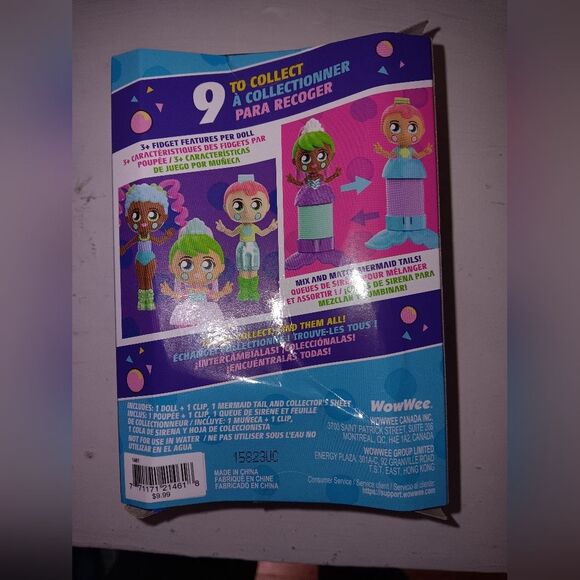 Fashion Fidgets WowWee Fantasy Series Mermaids Toy NWT - Picture 2 of 7